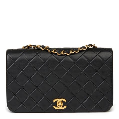 chanel flap vintage|chanel vintage full flap.